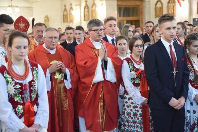 Bierzmowanie w Ochotnicy Górnej