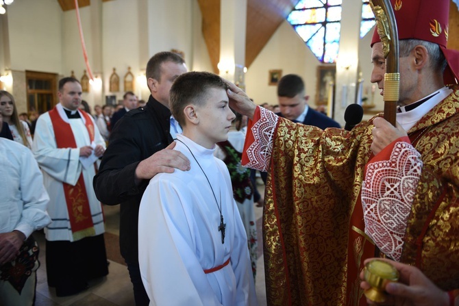 Bierzmowanie w Ochotnicy Górnej