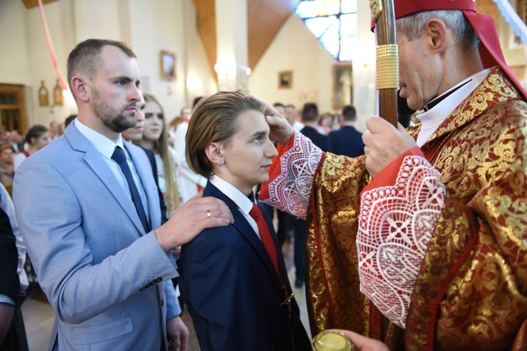 Bierzmowanie w Ochotnicy Górnej