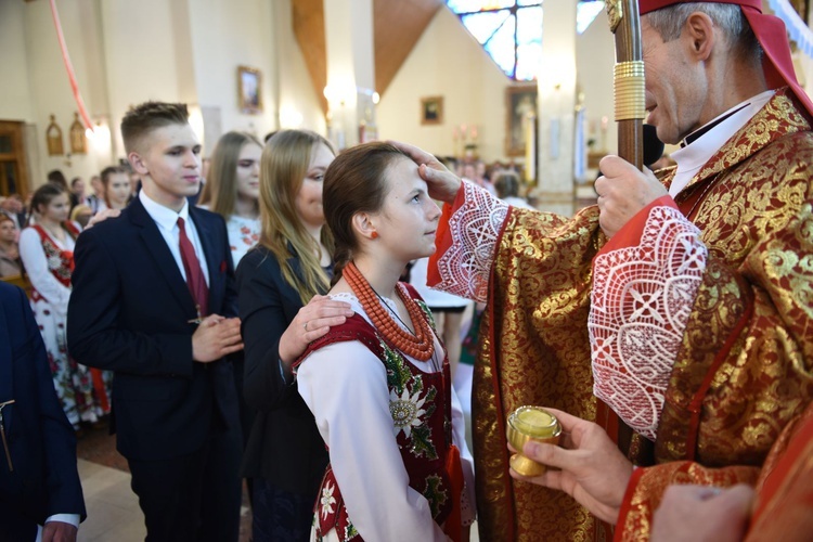 Bierzmowanie w Ochotnicy Górnej