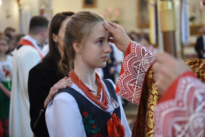 Bierzmowanie w Ochotnicy Górnej