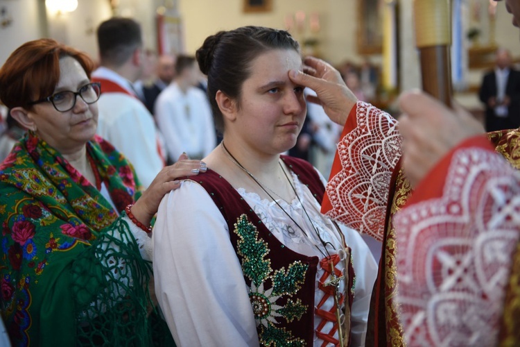 Bierzmowanie w Ochotnicy Górnej