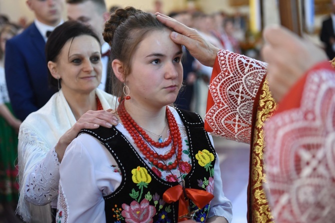 Bierzmowanie w Ochotnicy Górnej