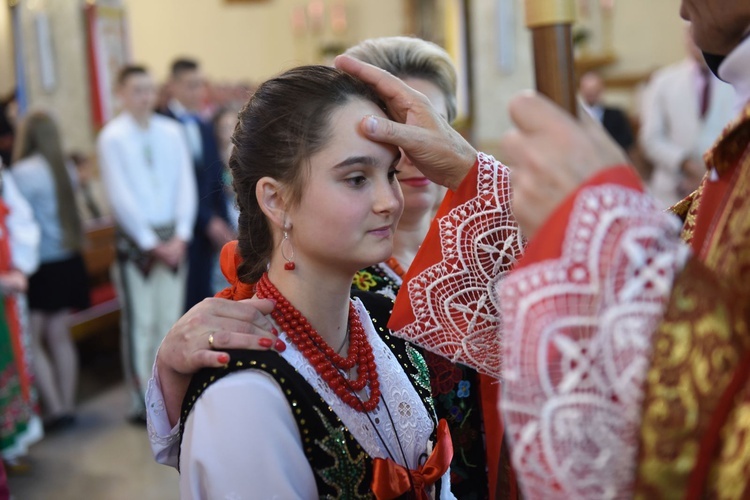 Bierzmowanie w Ochotnicy Górnej