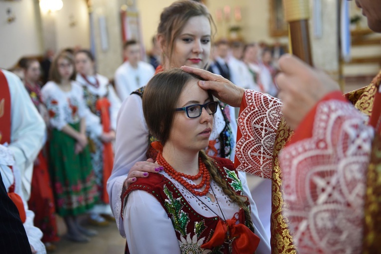 Bierzmowanie w Ochotnicy Górnej