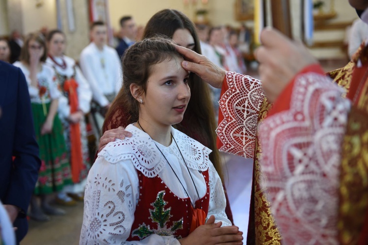 Bierzmowanie w Ochotnicy Górnej