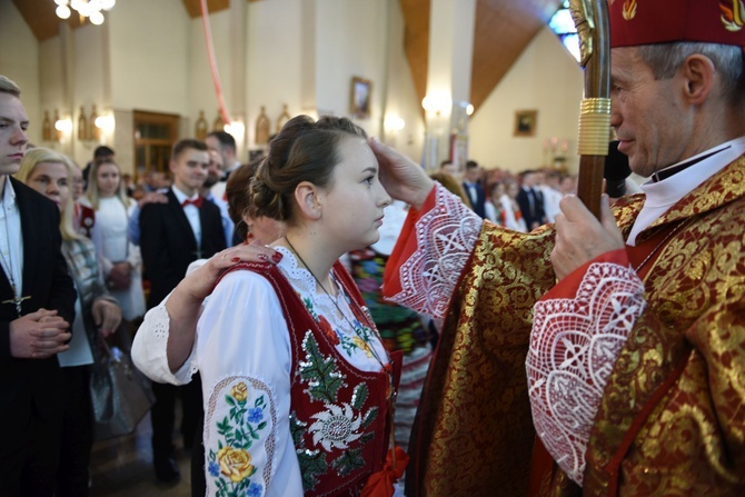 Bierzmowanie w Ochotnicy Górnej