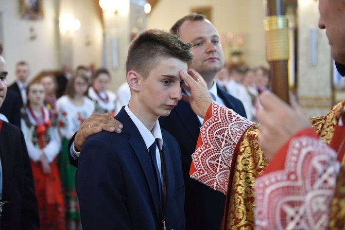 Bierzmowanie w Ochotnicy Górnej