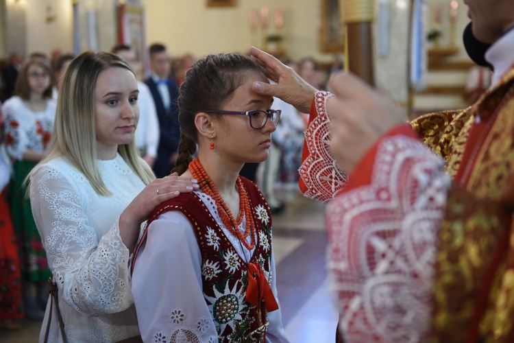 Bierzmowanie w Ochotnicy Górnej