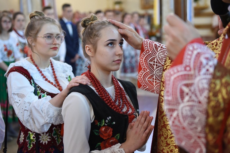 Bierzmowanie w Ochotnicy Górnej