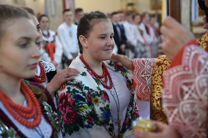 Bierzmowanie w Ochotnicy Górnej