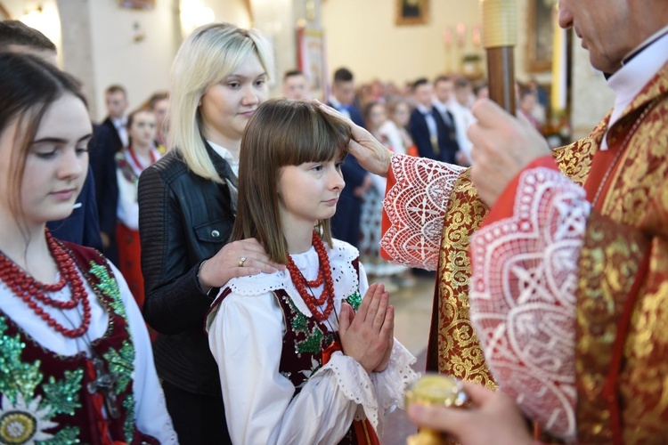 Bierzmowanie w Ochotnicy Górnej