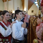 Bierzmowanie w Ochotnicy Górnej