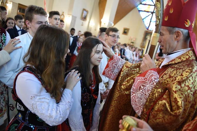 Bierzmowanie w Ochotnicy Górnej