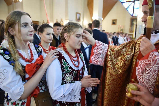 Bierzmowanie w Ochotnicy Górnej