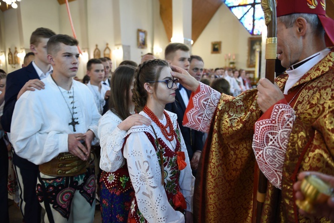 Bierzmowanie w Ochotnicy Górnej