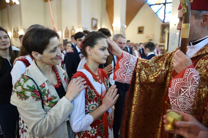 Bierzmowanie w Ochotnicy Górnej