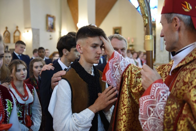 Bierzmowanie w Ochotnicy Górnej