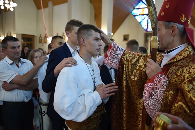 Bierzmowanie w Ochotnicy Górnej