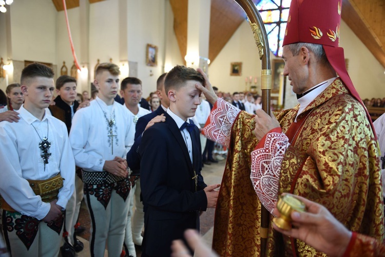 Bierzmowanie w Ochotnicy Górnej