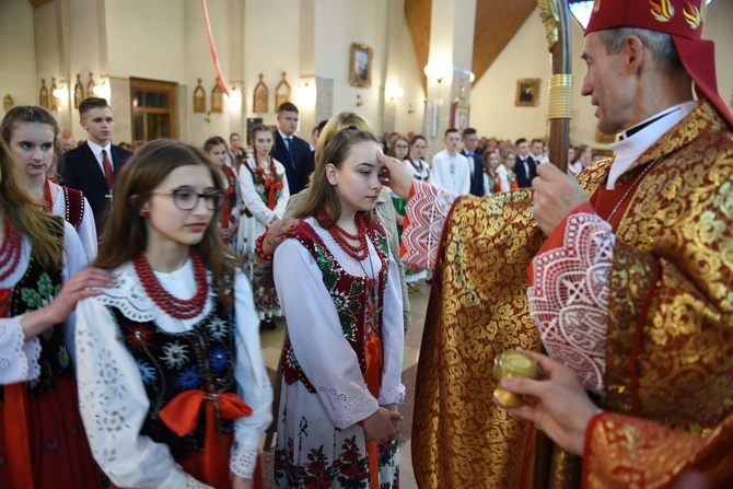 Bierzmowanie w Ochotnicy Górnej