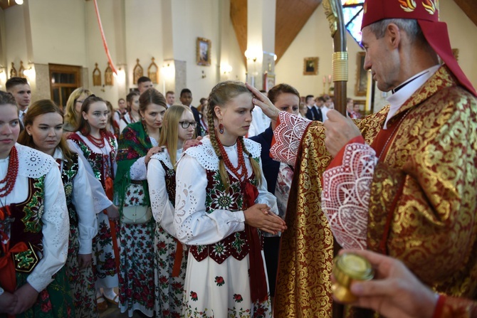 Bierzmowanie w Ochotnicy Górnej