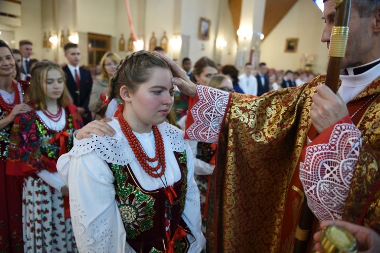 Bierzmowanie w Ochotnicy Górnej