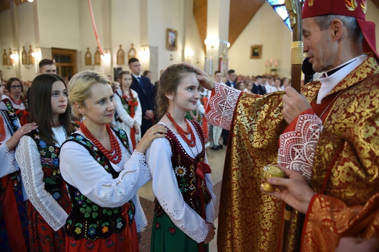 Bierzmowanie w Ochotnicy Górnej