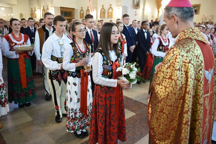 Bierzmowanie w Ochotnicy Górnej