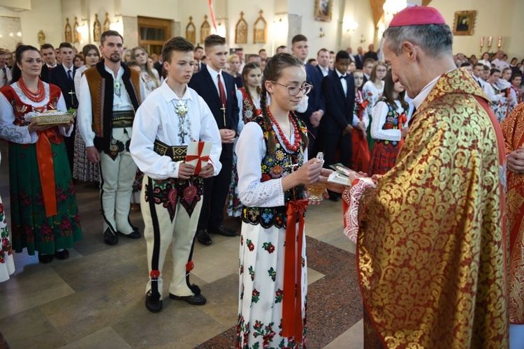 Bierzmowanie w Ochotnicy Górnej