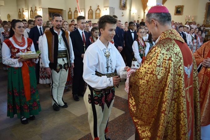 Bierzmowanie w Ochotnicy Górnej