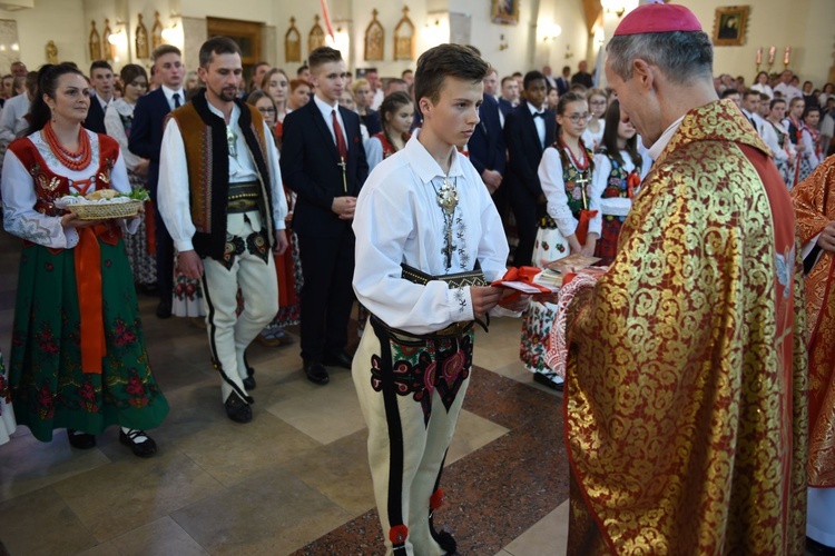 Bierzmowanie w Ochotnicy Górnej