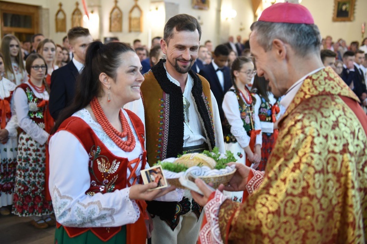 Bierzmowanie w Ochotnicy Górnej