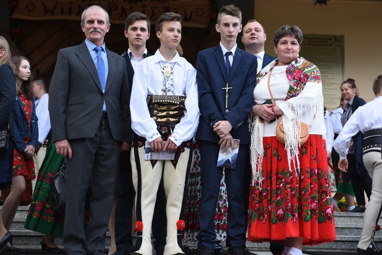 Bierzmowanie w Ochotnicy Górnej