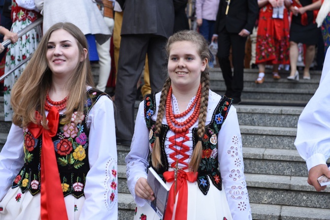 Bierzmowanie w Ochotnicy Górnej