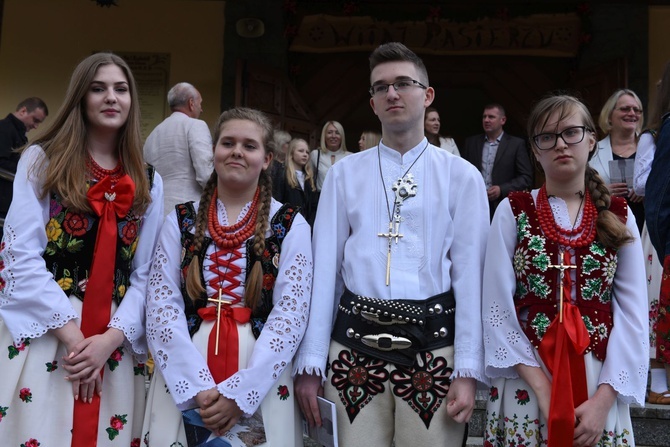 Bierzmowanie w Ochotnicy Górnej