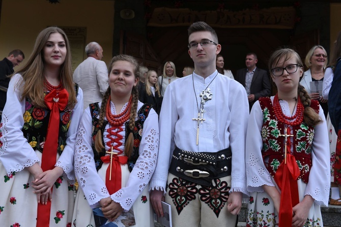 Bierzmowanie w Ochotnicy Górnej