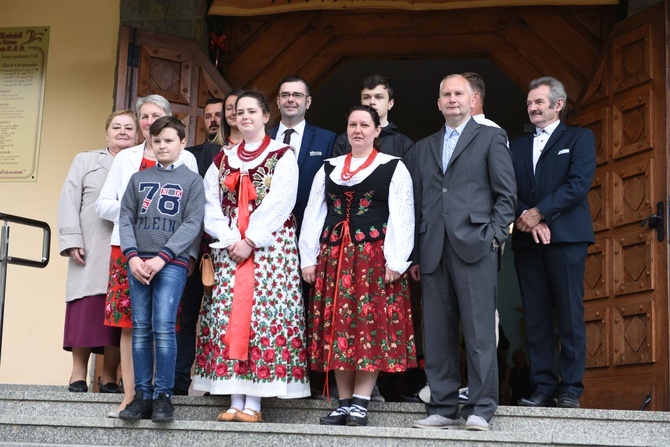 Bierzmowanie w Ochotnicy Górnej