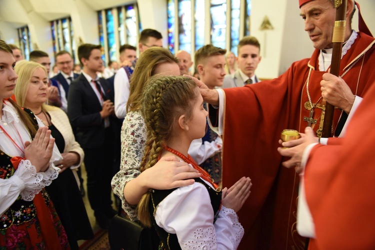 Bierzmowanie w Krościenku