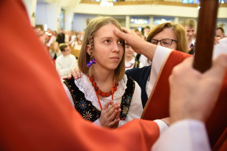 Bierzmowanie w Krościenku