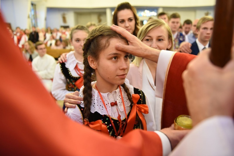 Bierzmowanie w Krościenku