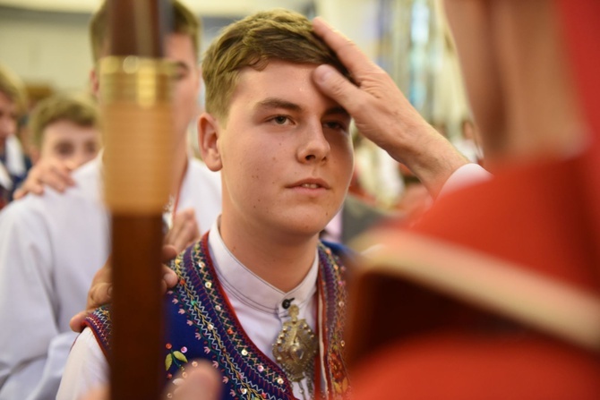 Bierzmowanie w Krościenku