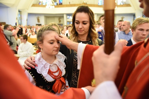 Bierzmowanie w Krościenku