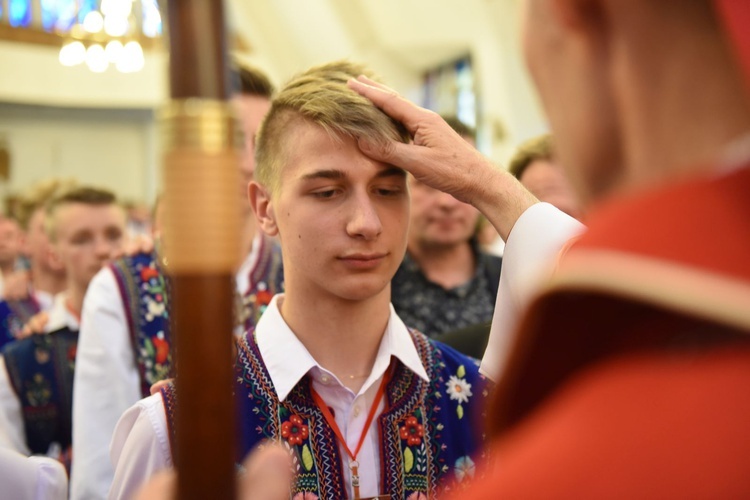 Bierzmowanie w Krościenku