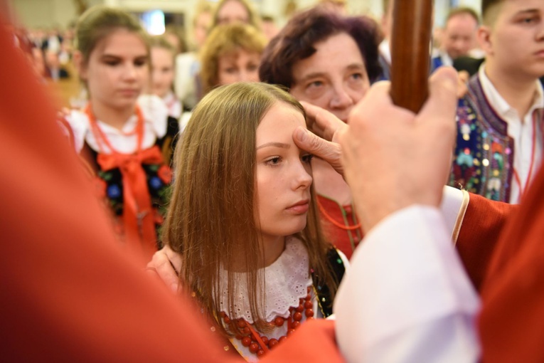 Bierzmowanie w Krościenku