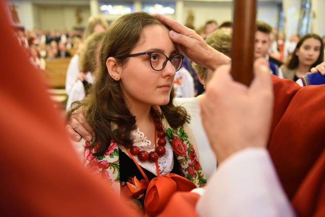 Bierzmowanie w Krościenku