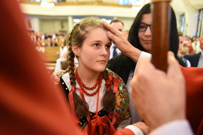 Bierzmowanie w Krościenku