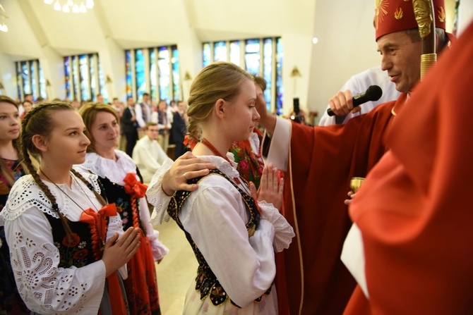 Bierzmowanie w Krościenku