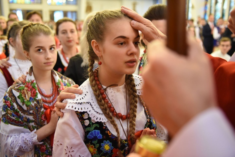 Bierzmowanie w Krościenku