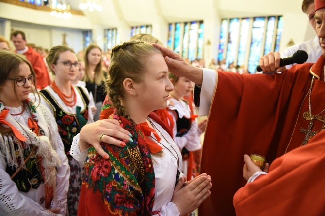 Bierzmowanie w Krościenku